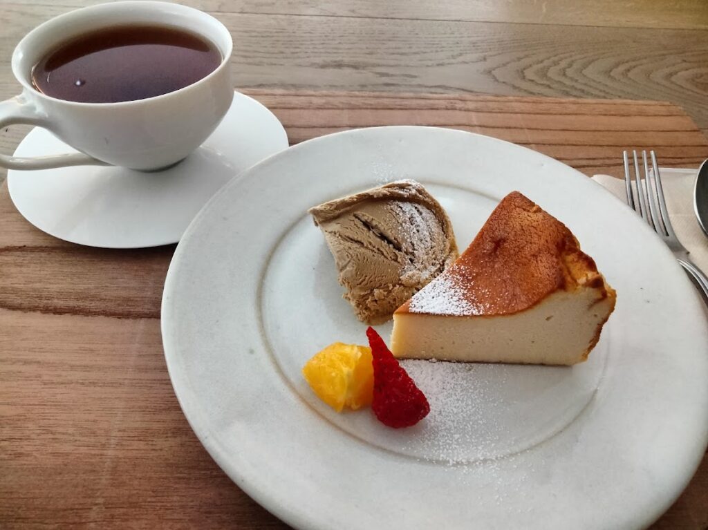 3月山中ポータルチーズケーキ