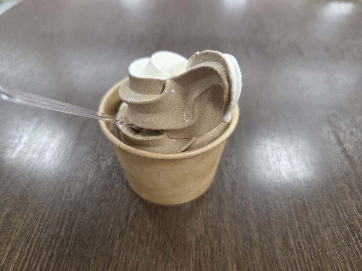 5月パン工房棒茶ミックスソフト