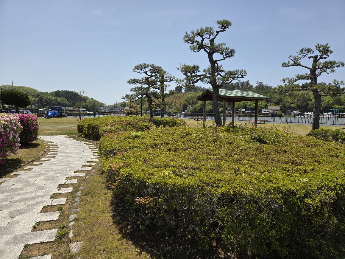 蓮如の里あわら前の公園