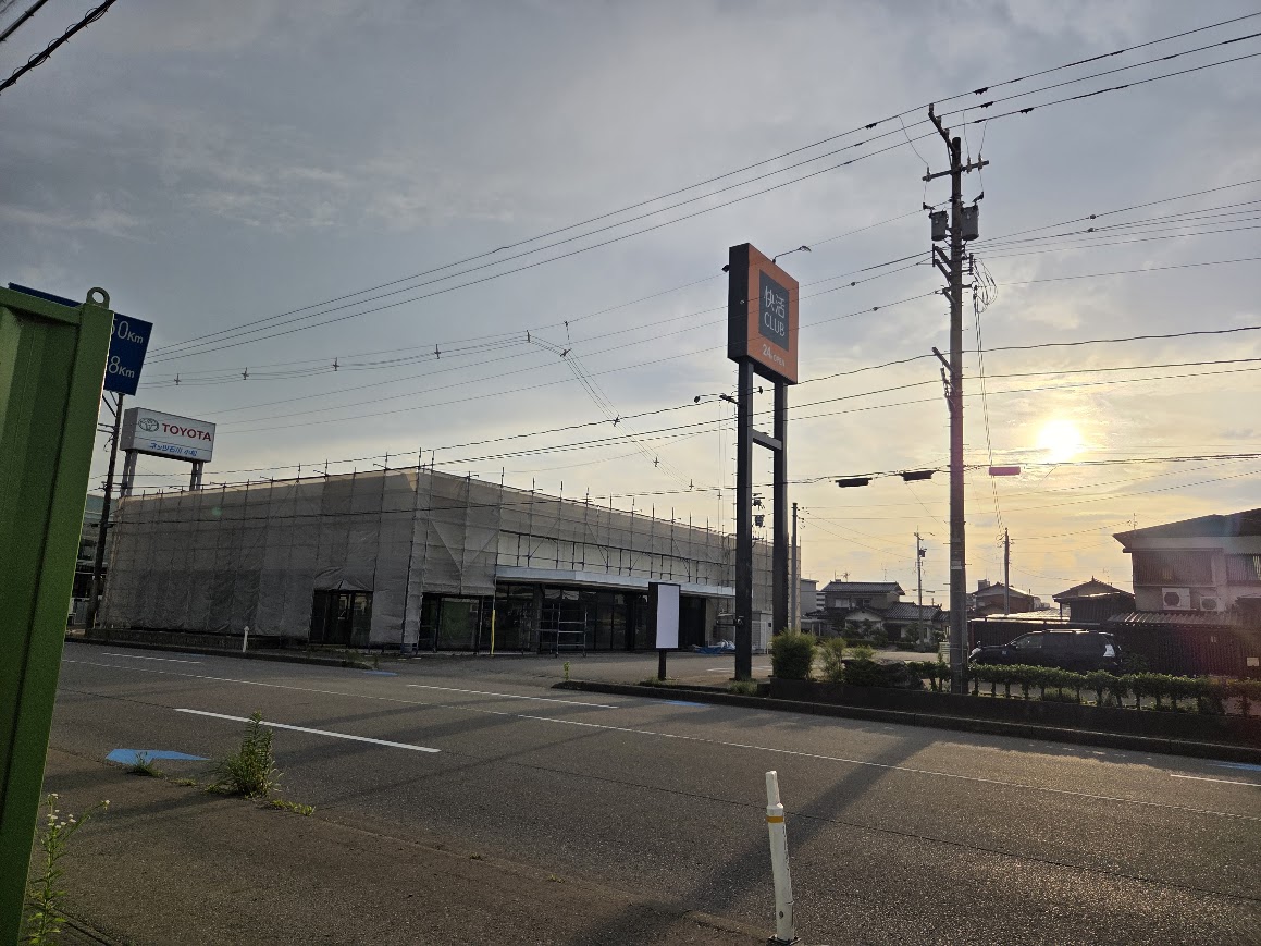 5月快活クラブ小松店跡地