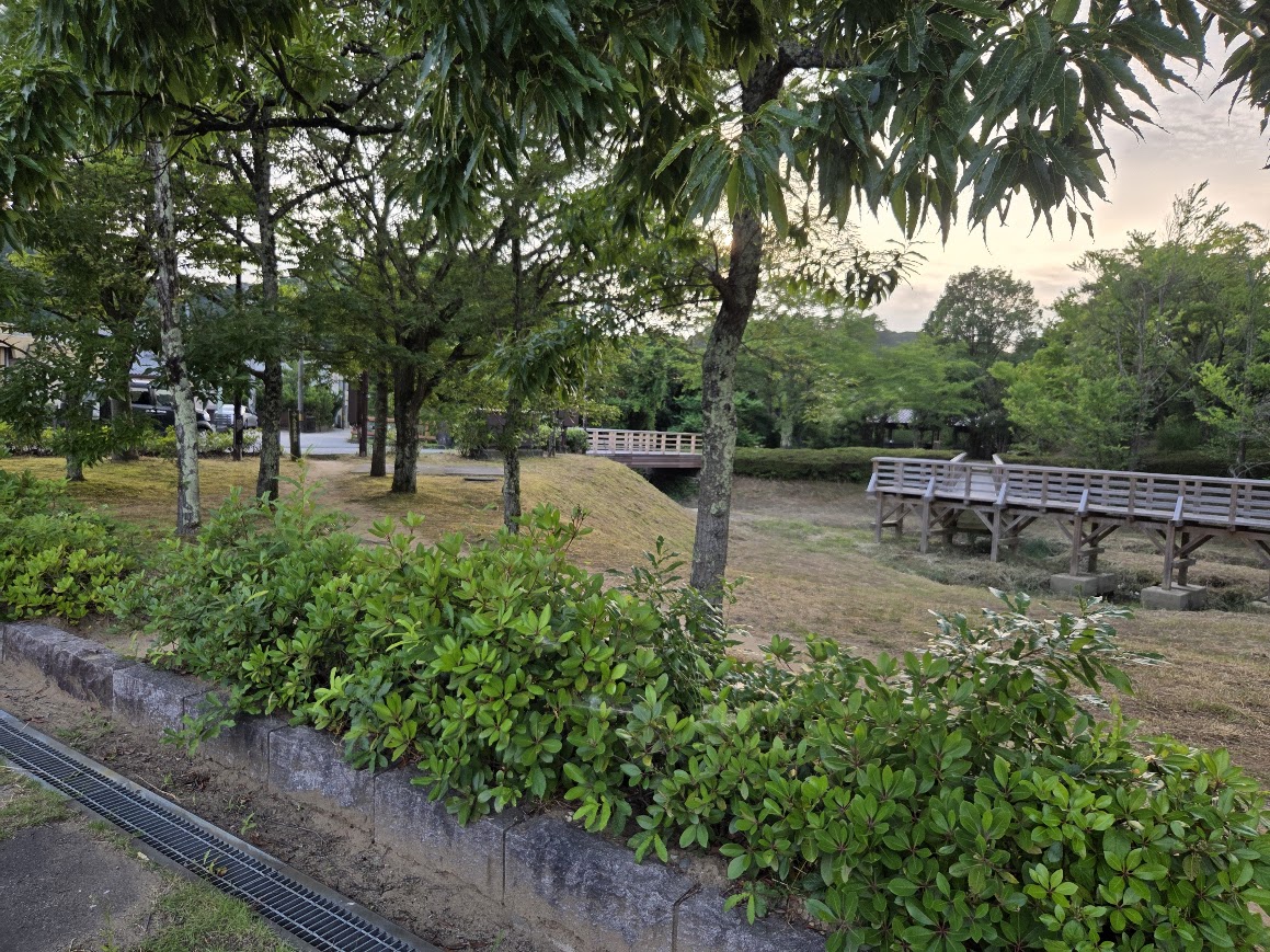 古九谷の杜の中