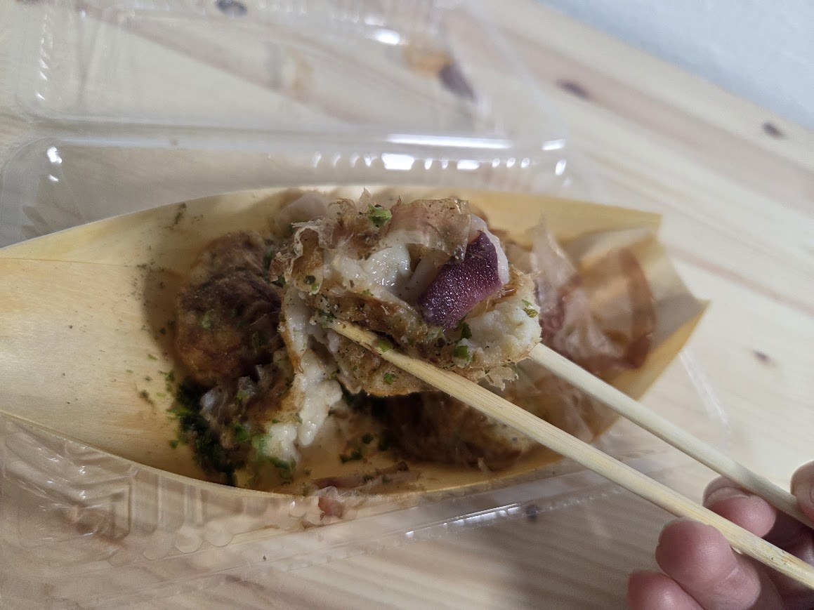 りぼんの塩麹たこ焼き