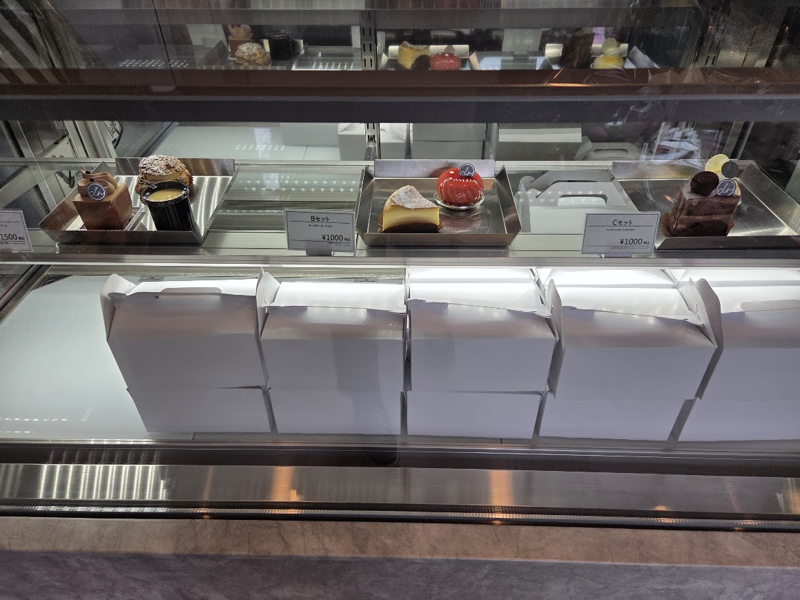ケーキのセット売り