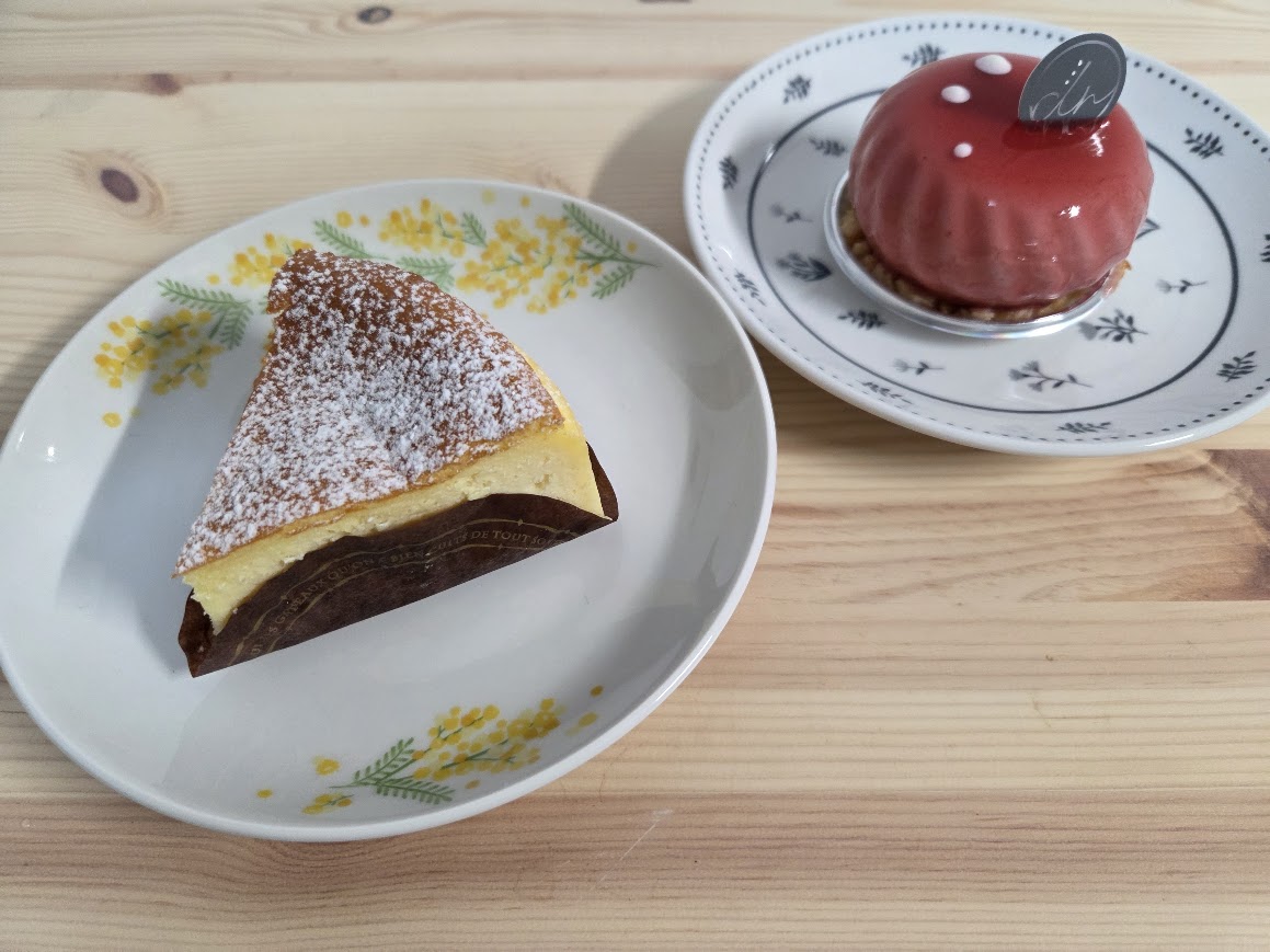 ケーキのセット