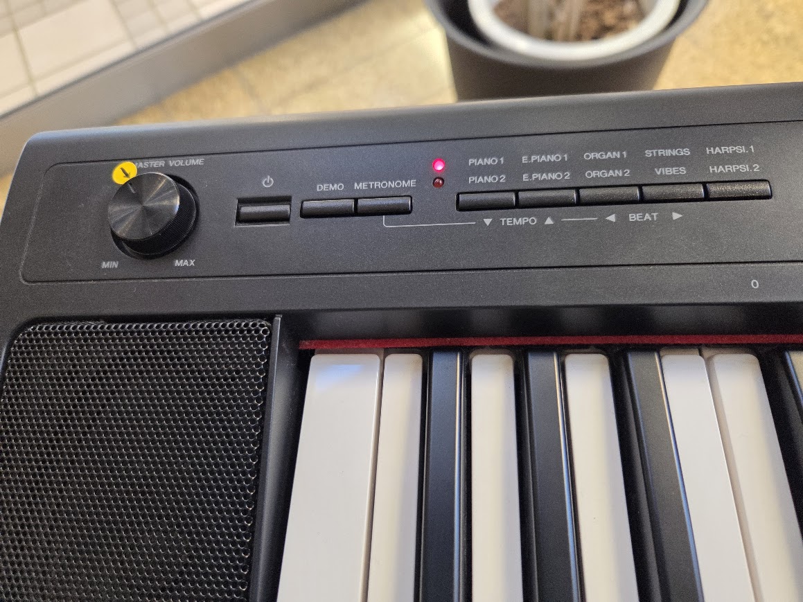 音量調節ボタン