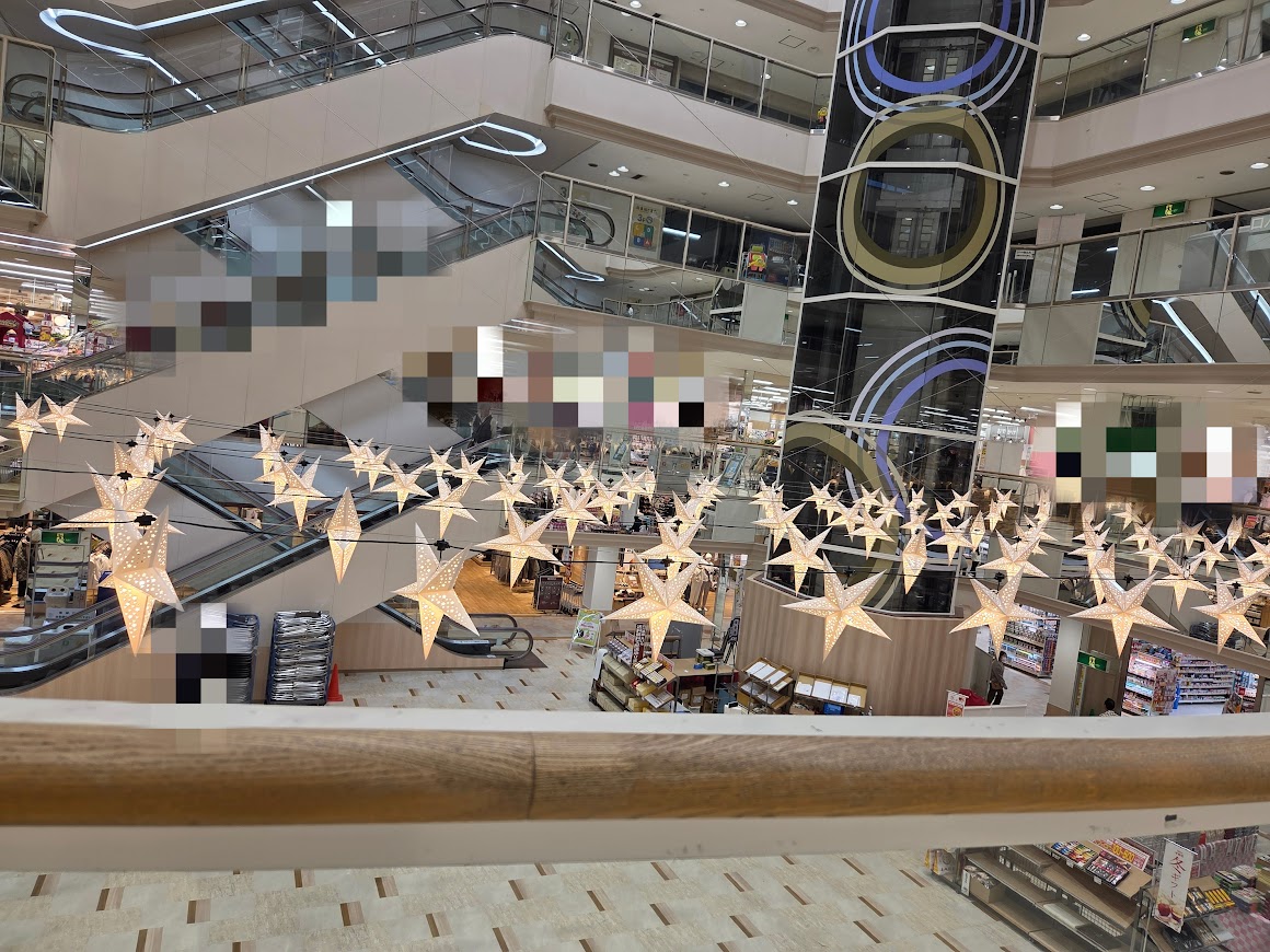 アル・プラザ小松2階から見たレバリーホール