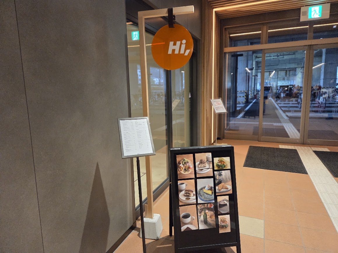 Hi cafe出店時