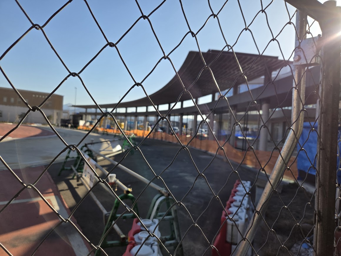 ２月ガレリア前